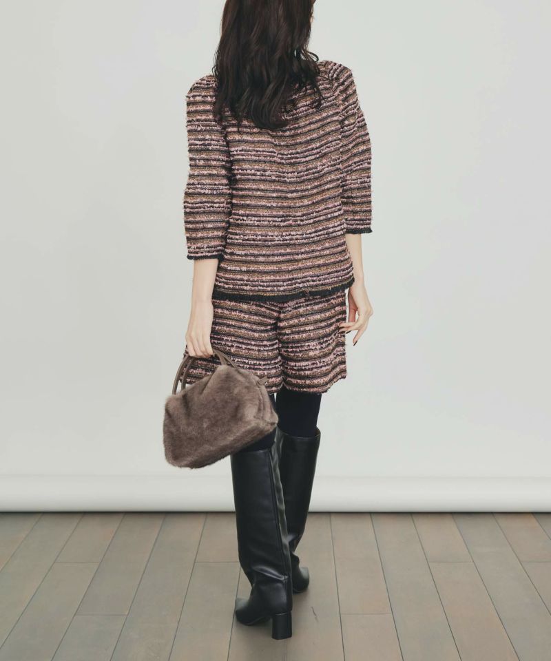 model：H155　着用サイズ：M　ピンク