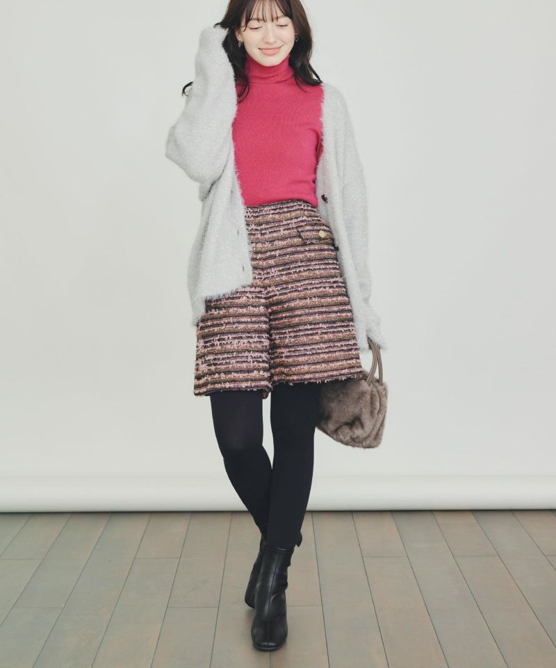 model：H155　着用サイズ：M　ピンク