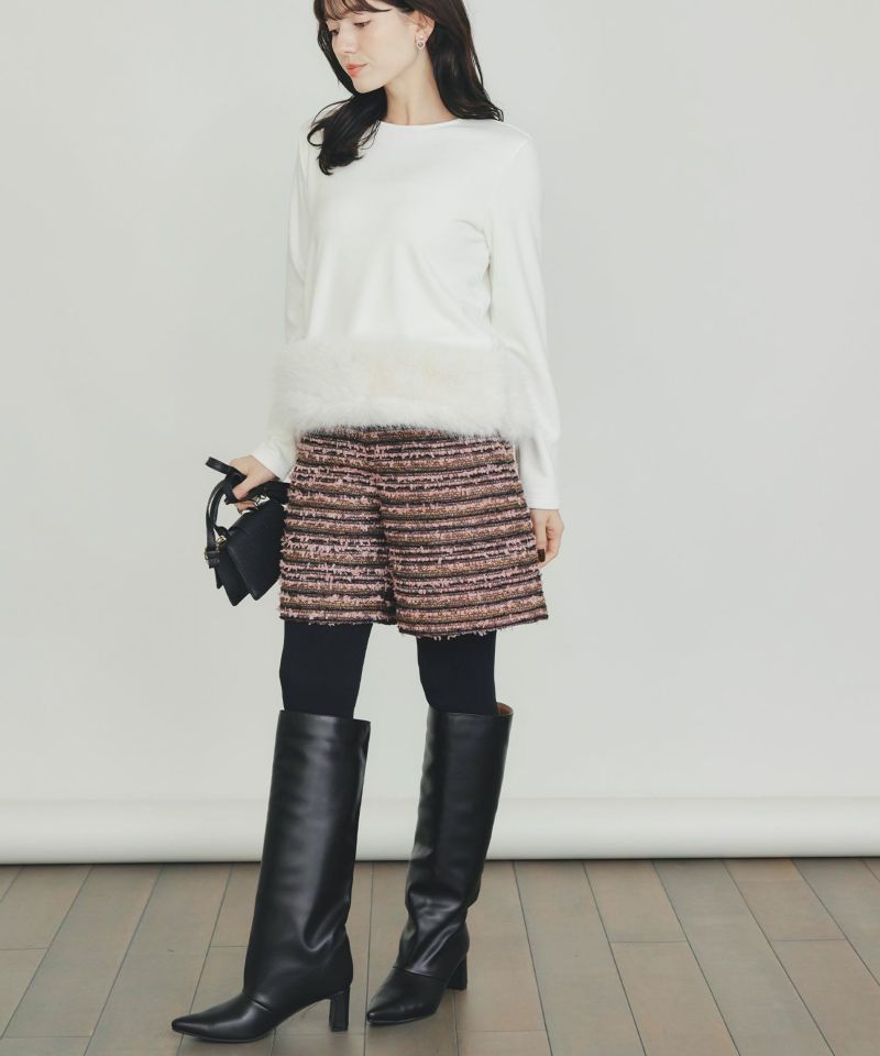 model：H155　着用サイズ：M　ピンク