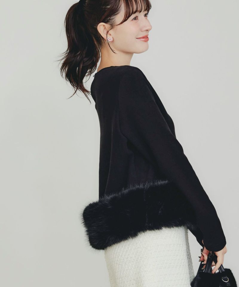 model：H155　着用サイズ：M　ブラック