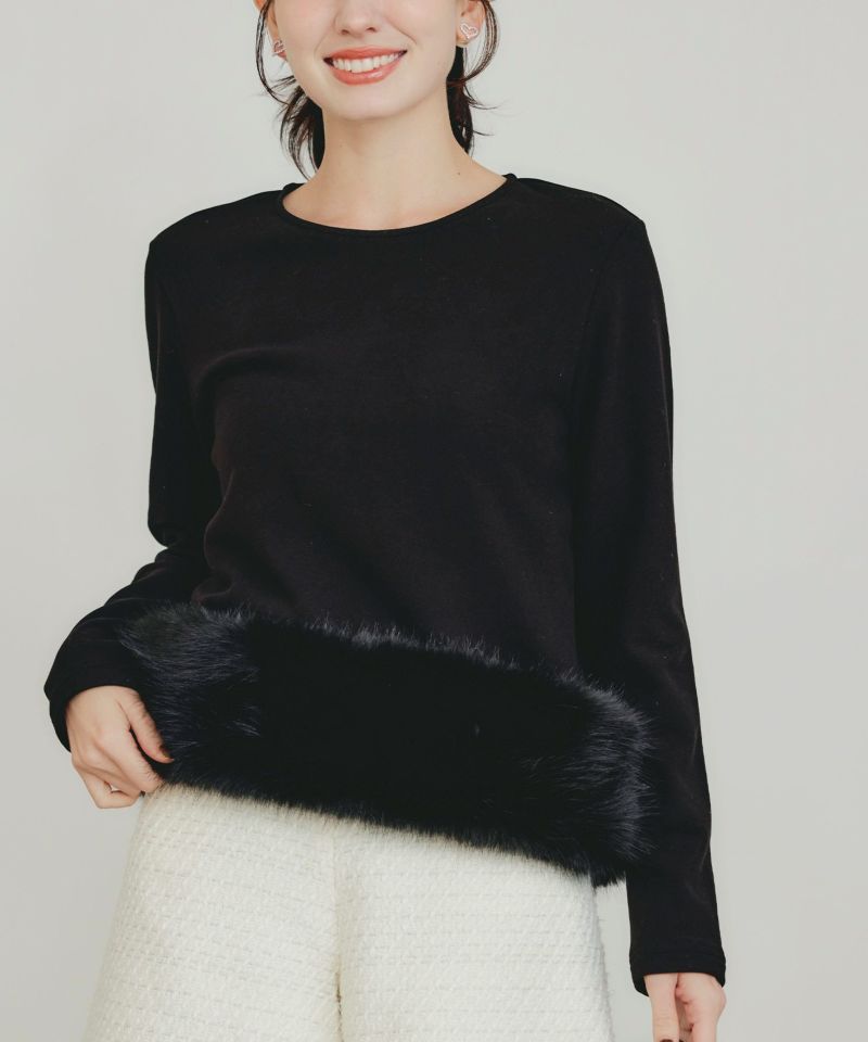 model：H155　着用サイズ：M　ブラック