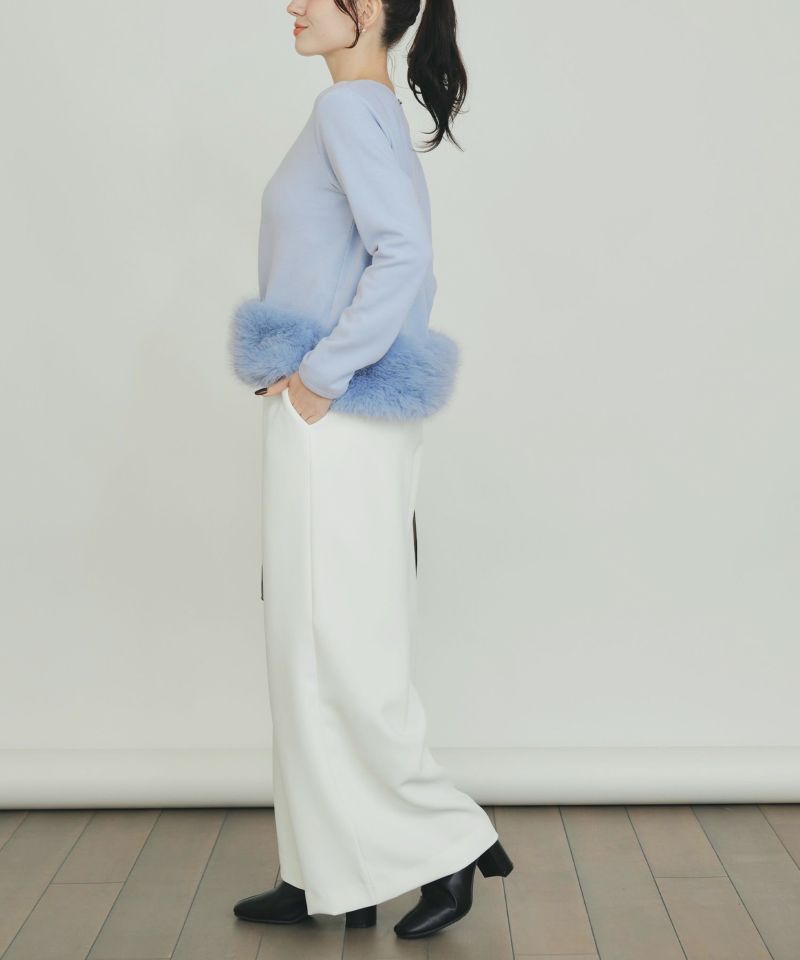 model：H155　着用サイズ：M　サックスブルー