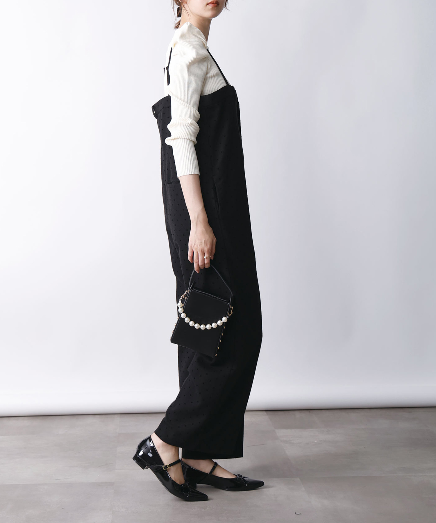 model：H171　着用サイズ：M　ブラック