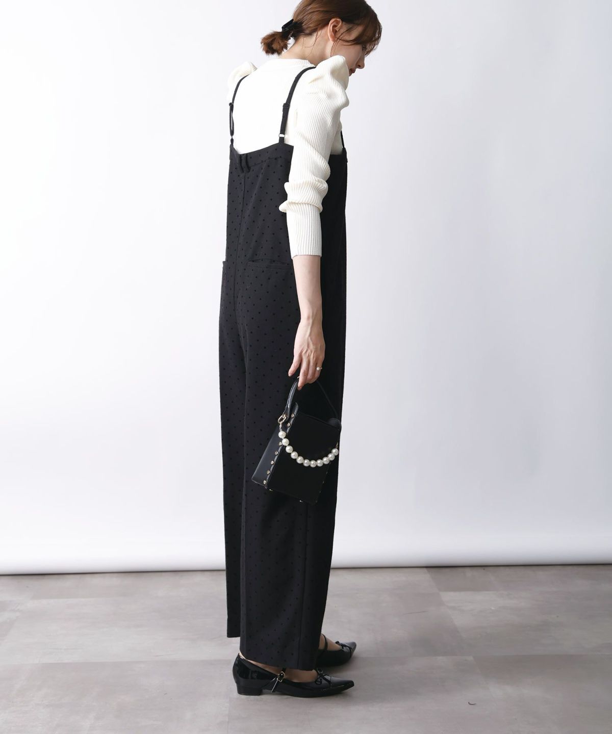 model：H171　着用サイズ：M　ブラック