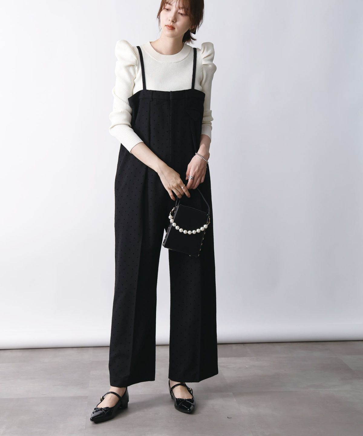 model：H171　着用サイズ：M　ブラック