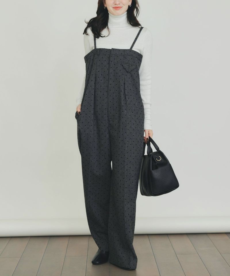 model：H155　着用サイズ：M　チャコールグレー