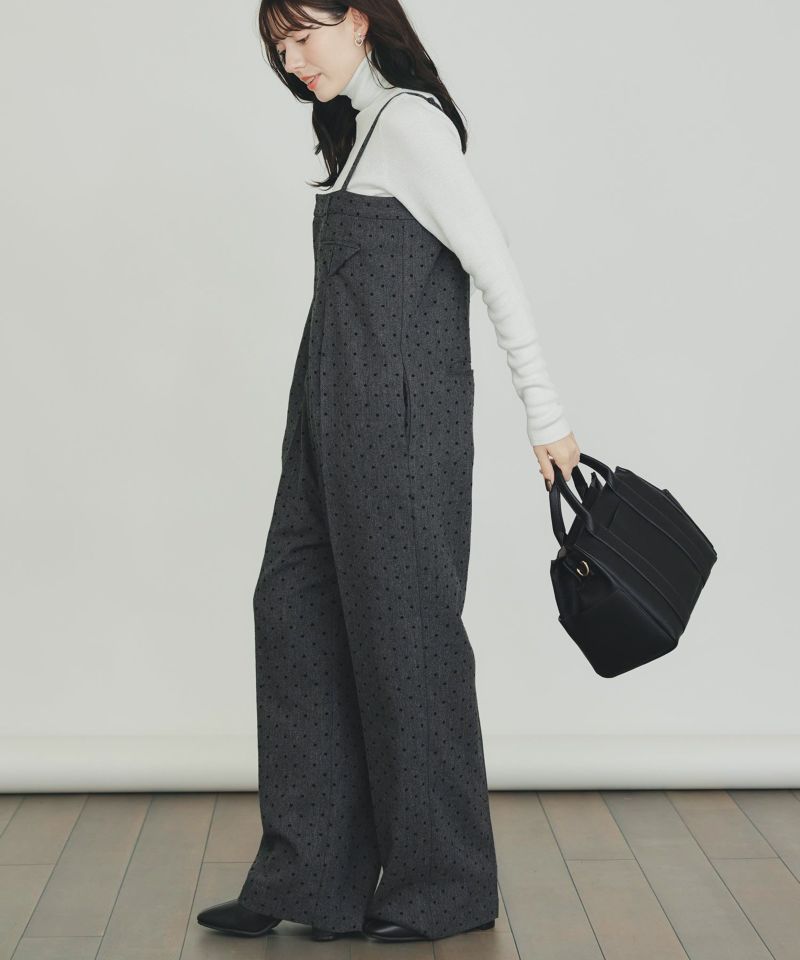 model：H155　着用サイズ：M　チャコールグレー