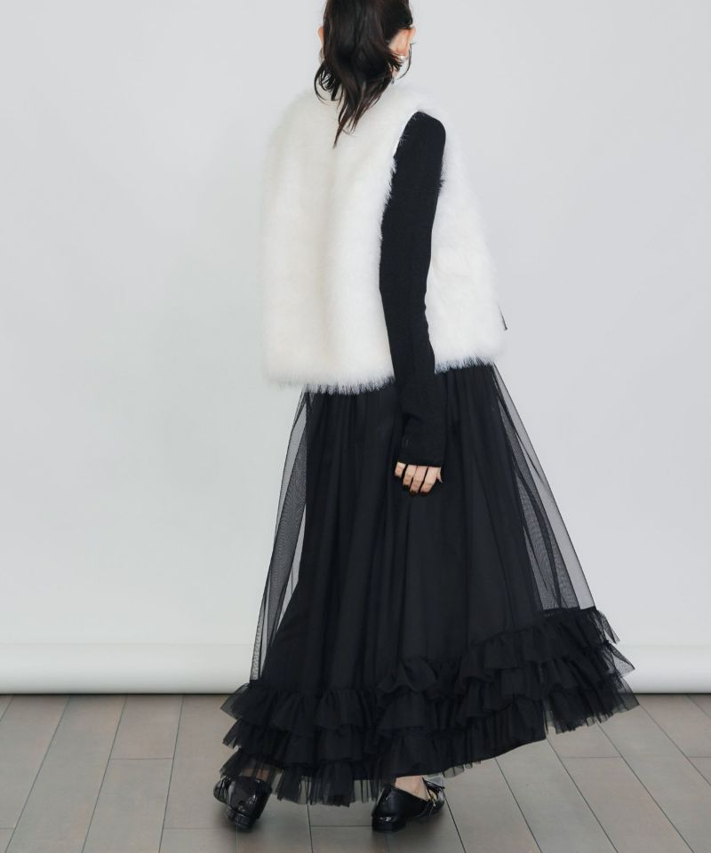 model：H155　着用サイズ：M　オフホワイト