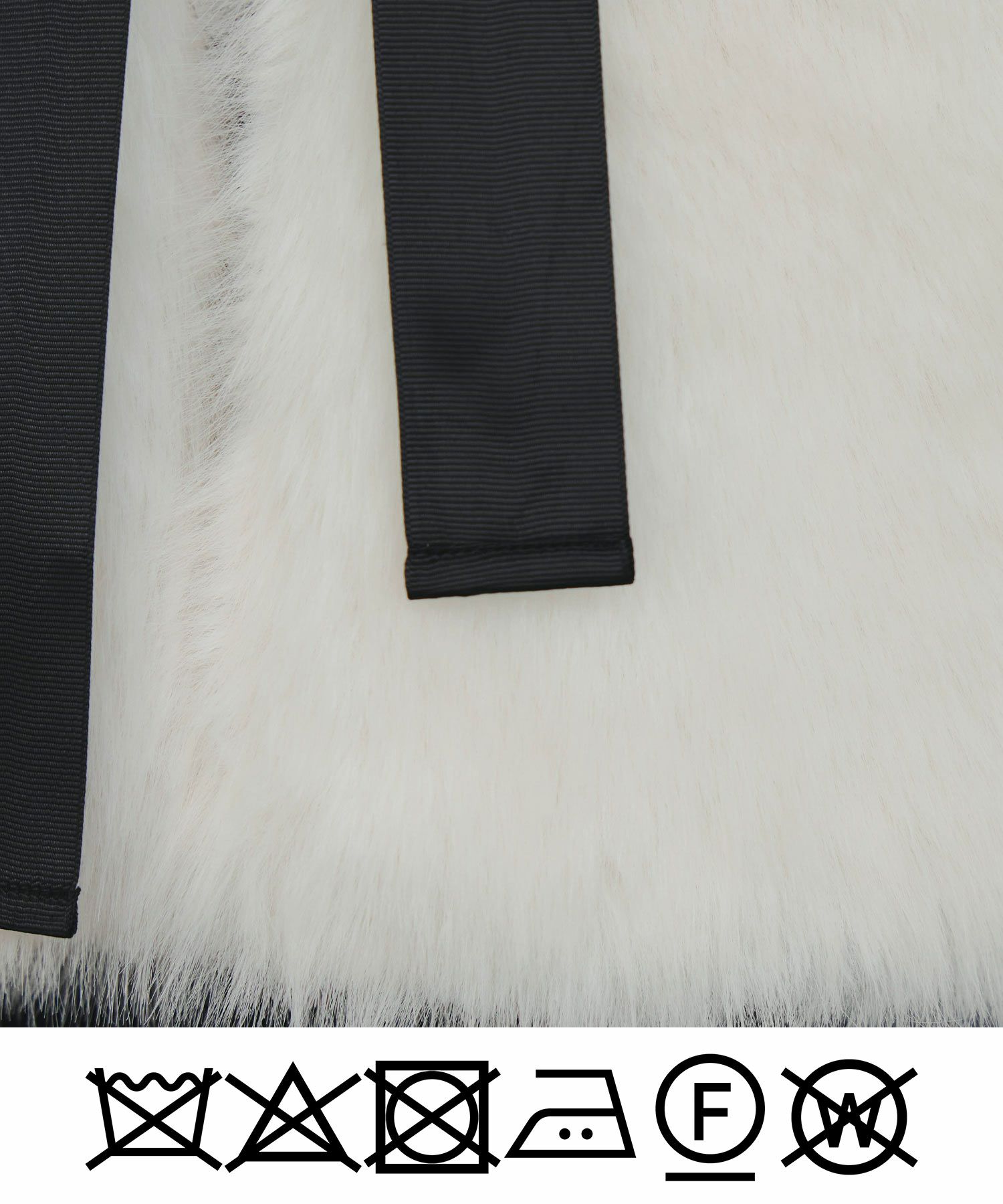 フェイクファーベスト（ショート） | PICCIN (ピッチン) 公式通販