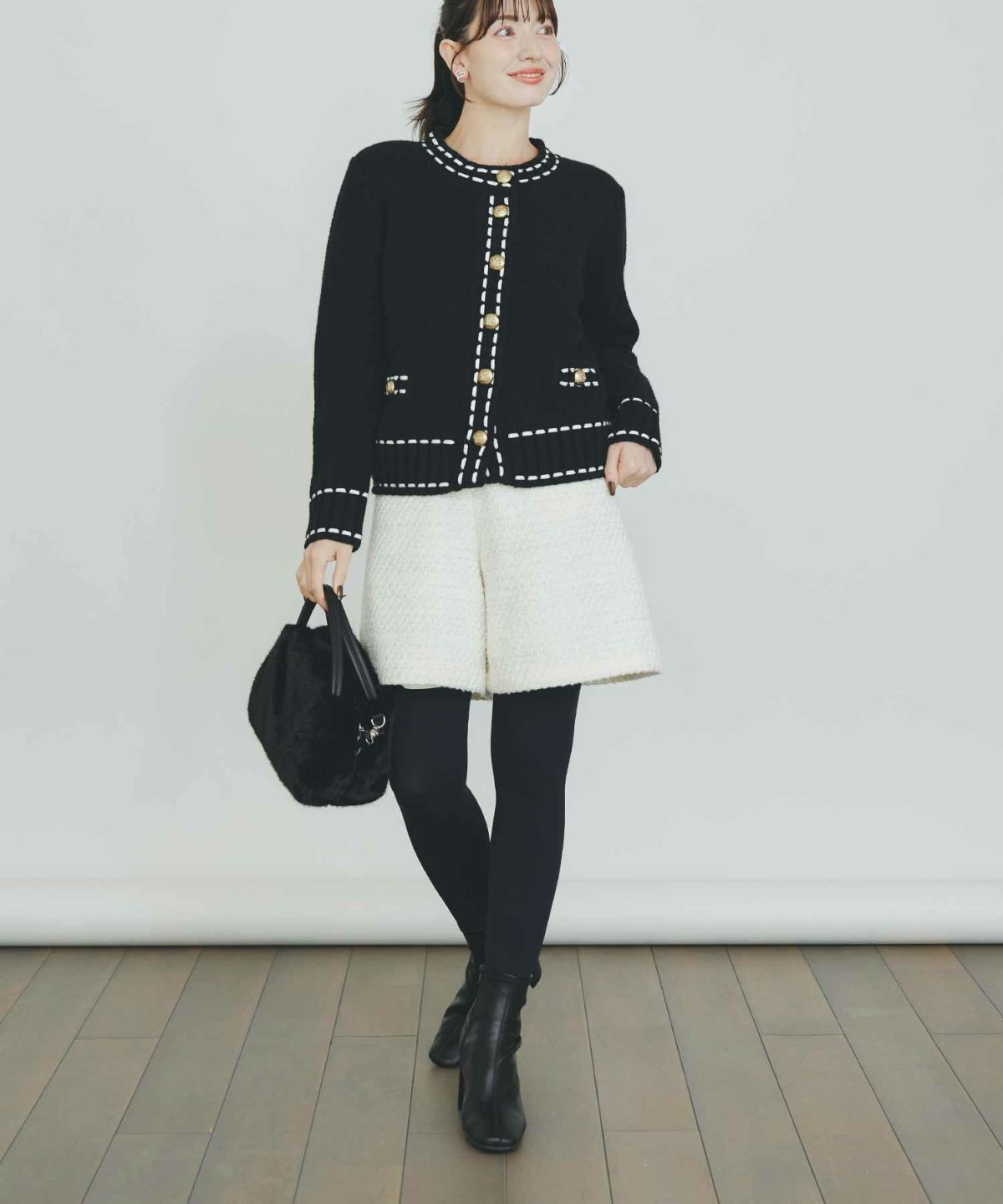 model：H155　着用サイズ：M