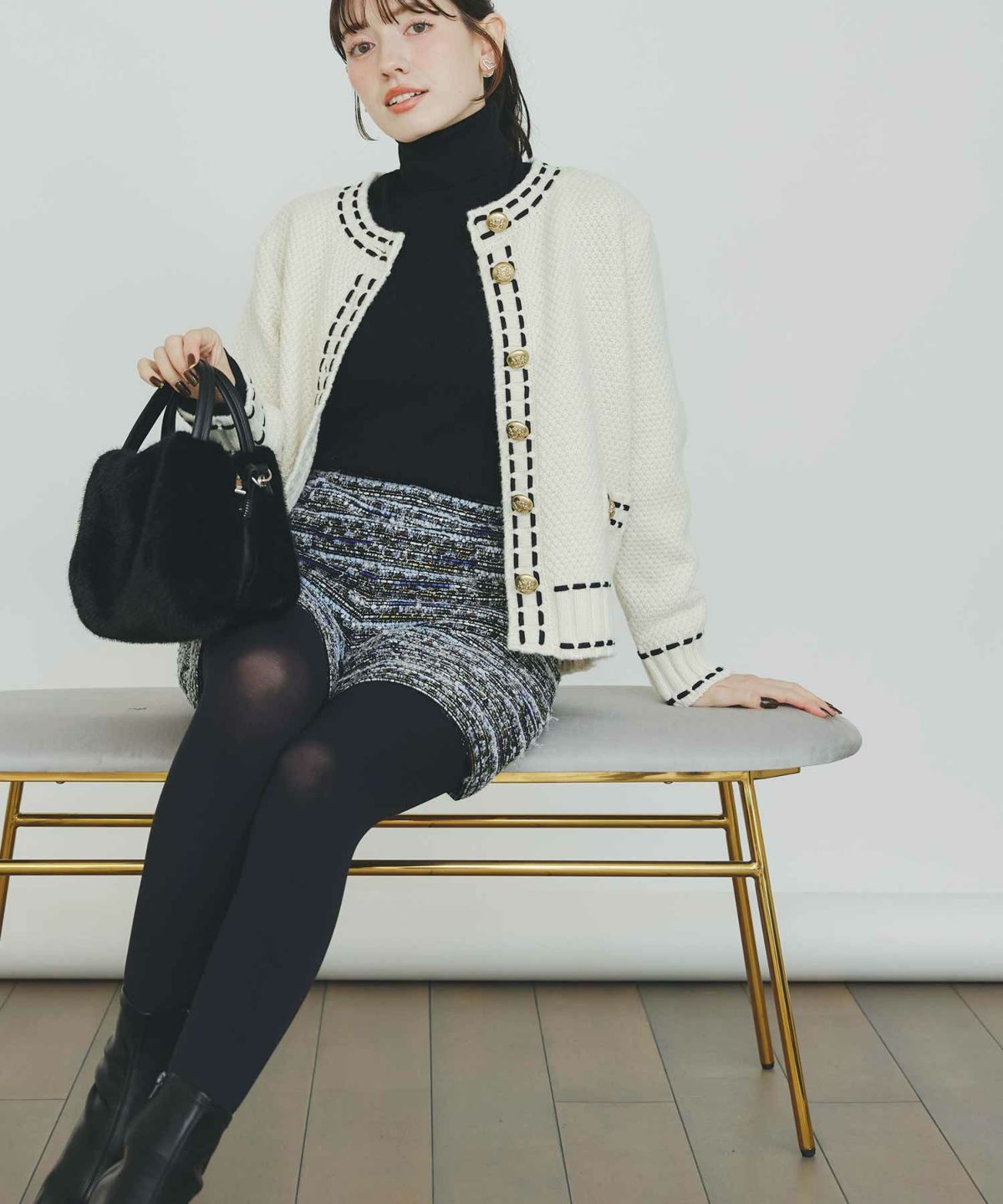 model：H155　着用サイズ：M