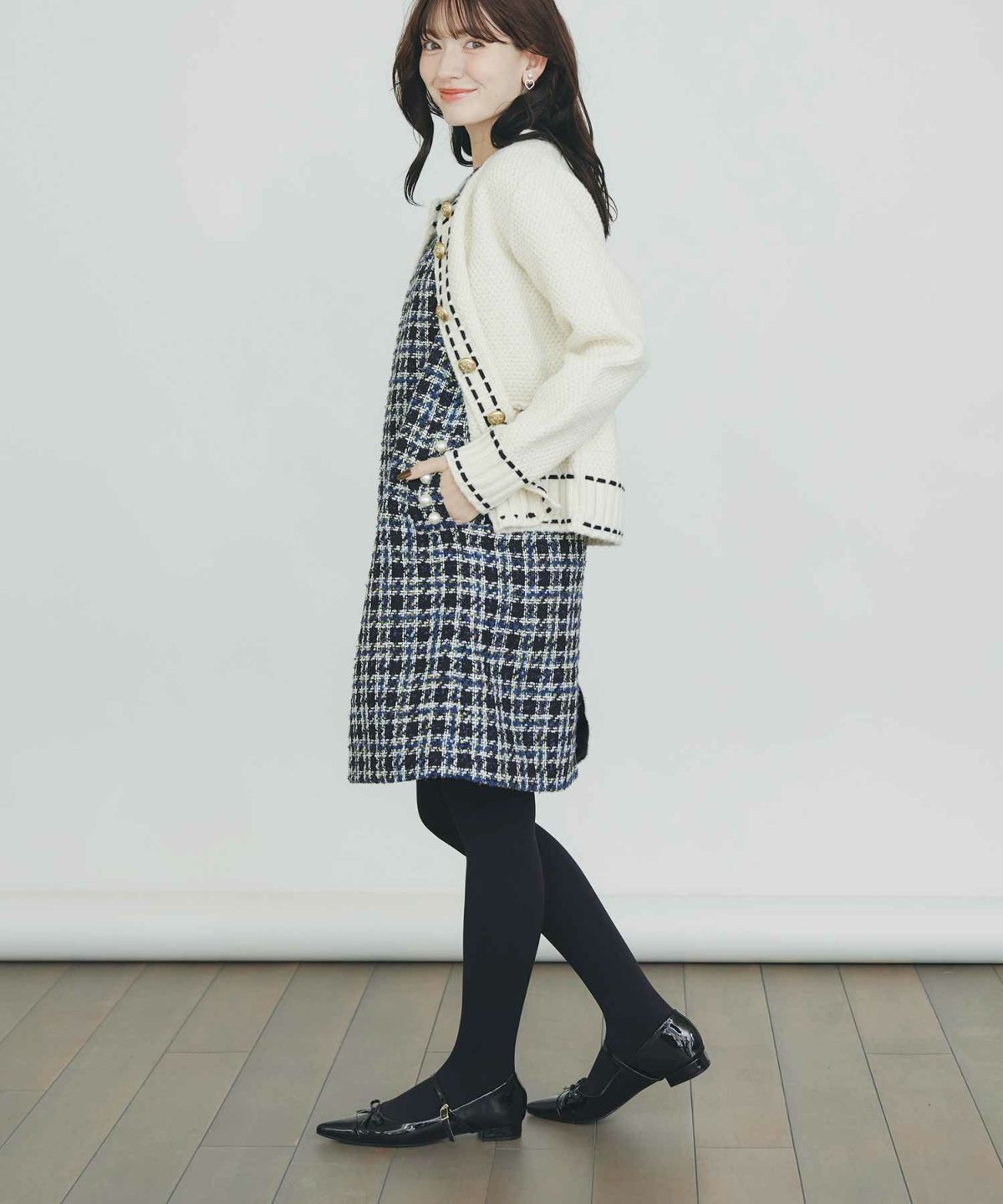 model：H155　着用サイズ：M