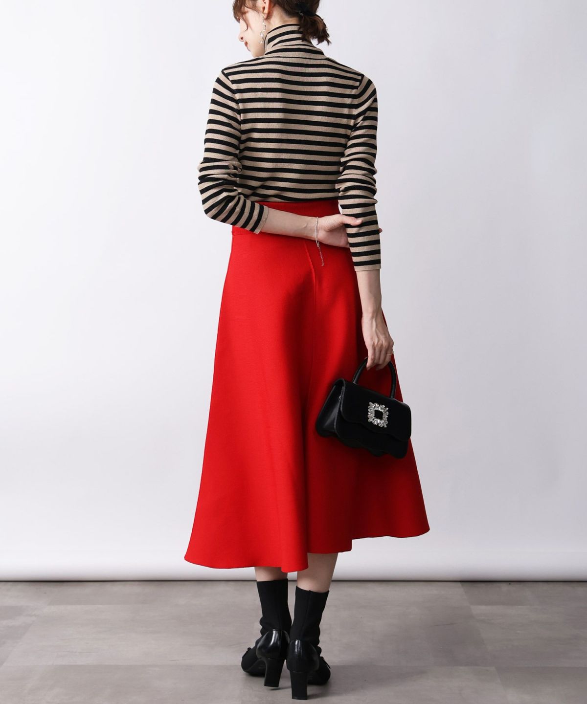 model：H171　着用サイズ：M　ブラウン系その他