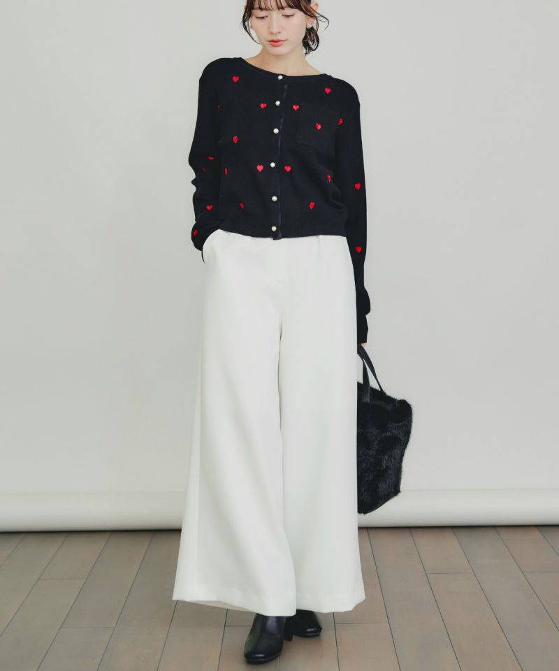 model：H155　着用サイズ：M　オフホワイト