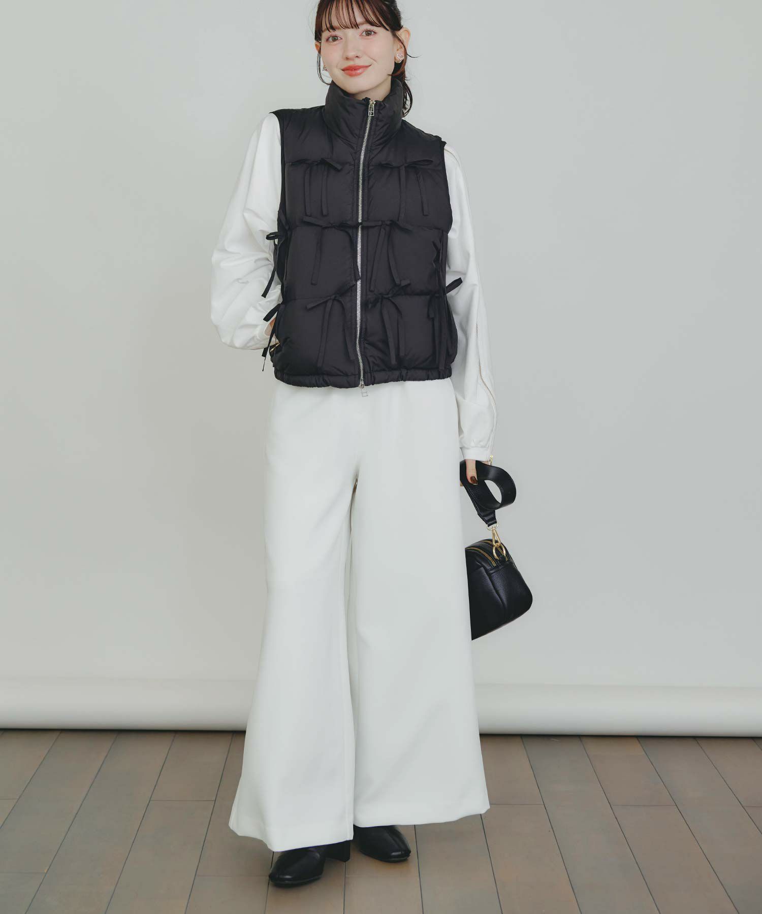 リボンダウンベスト | PICCIN (ピッチン) 公式通販