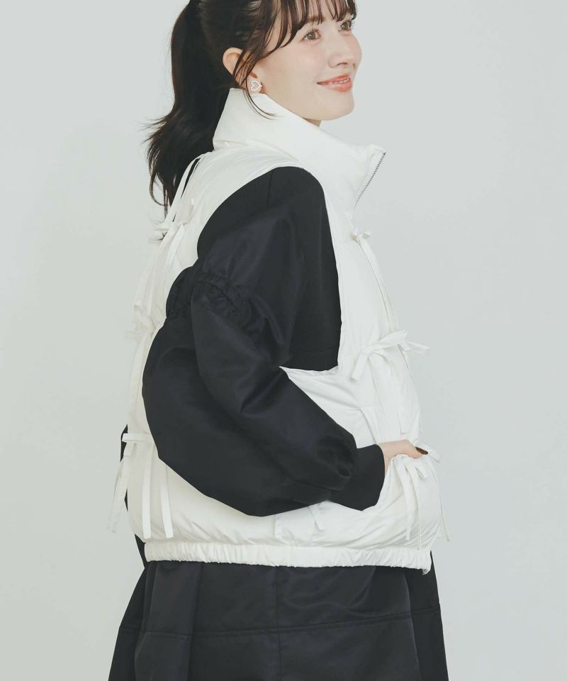 model：H155　着用サイズ：M　オフホワイト