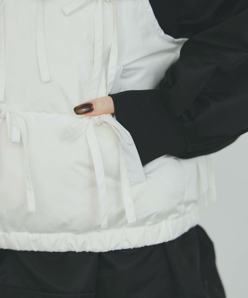 リボンダウンベスト | PICCIN (ピッチン) 公式通販