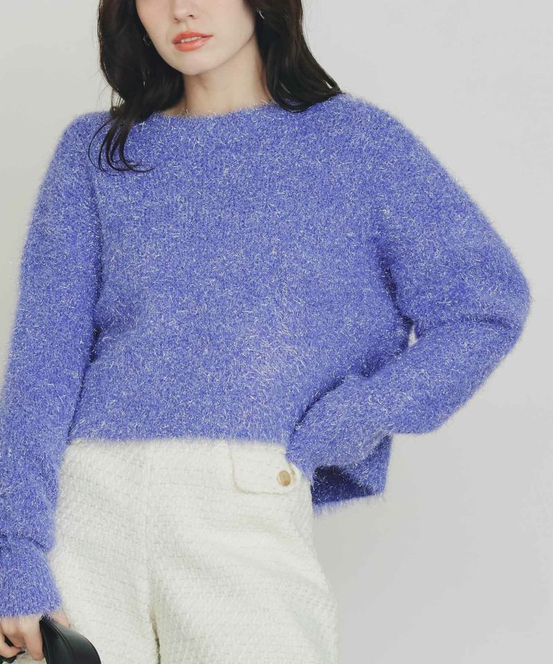 model：H155　着用サイズ：M　パープル