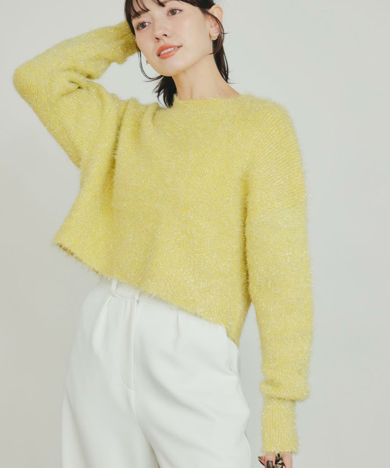 model：H155　着用サイズ：M　イエロー