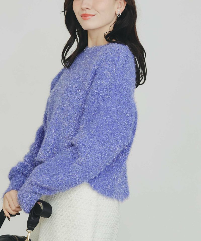 model：H155　着用サイズ：M　パープル