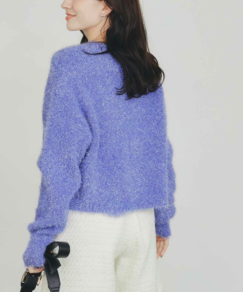 model：H155　着用サイズ：M　パープル