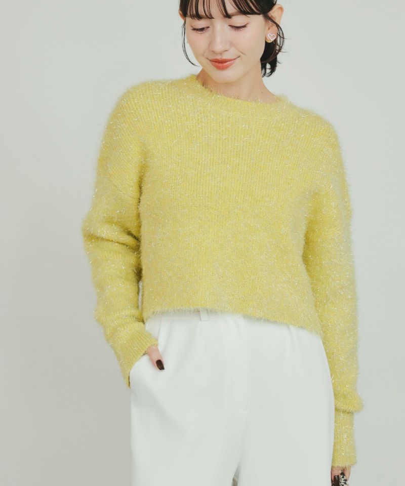 model：H155　着用サイズ：M　イエロー