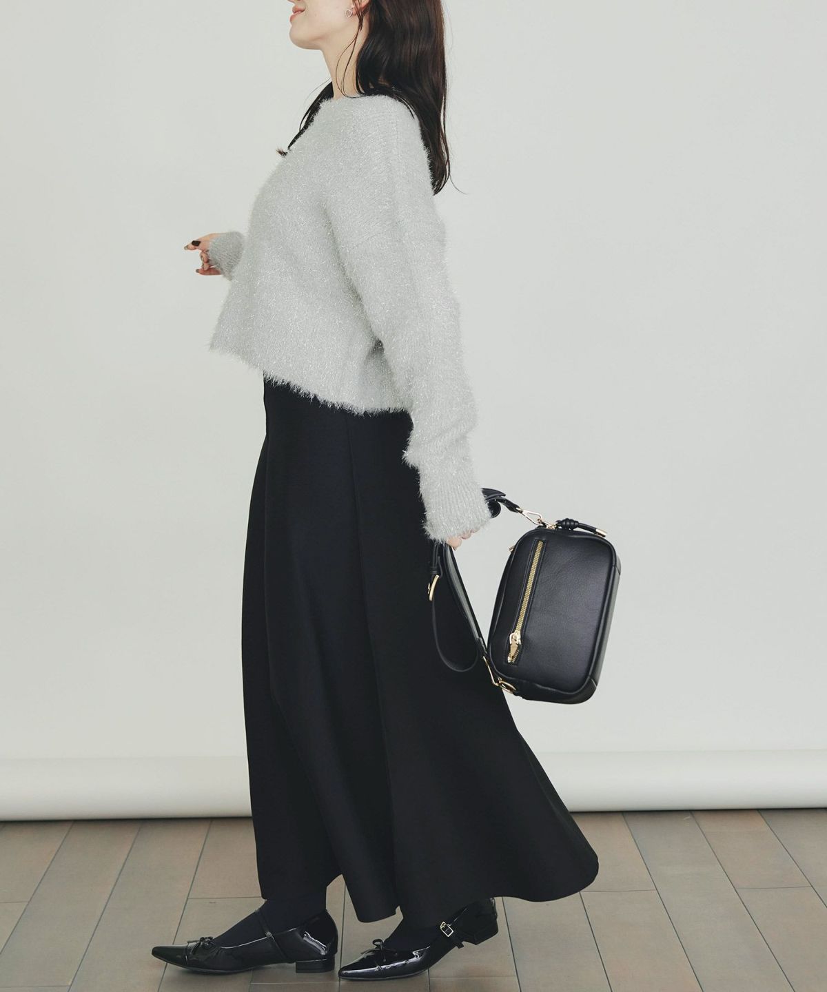 model：H155　着用サイズ：M　シルバー