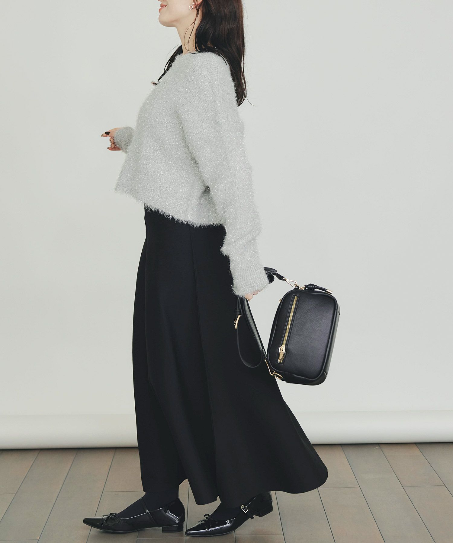 model：H155　着用サイズ：M　シルバー