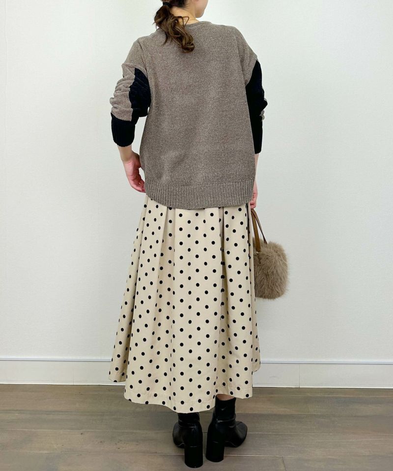 model：H164　着用サイズ：M　ブラック