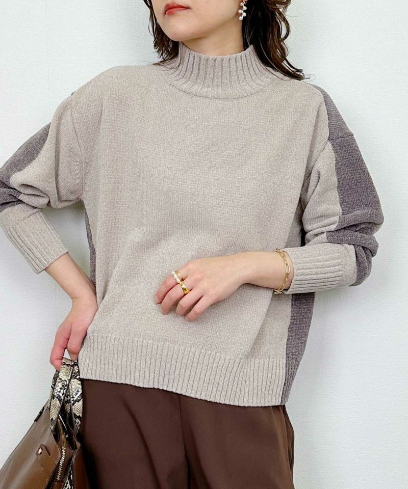 model：H164　着用サイズ：M　ベージュ