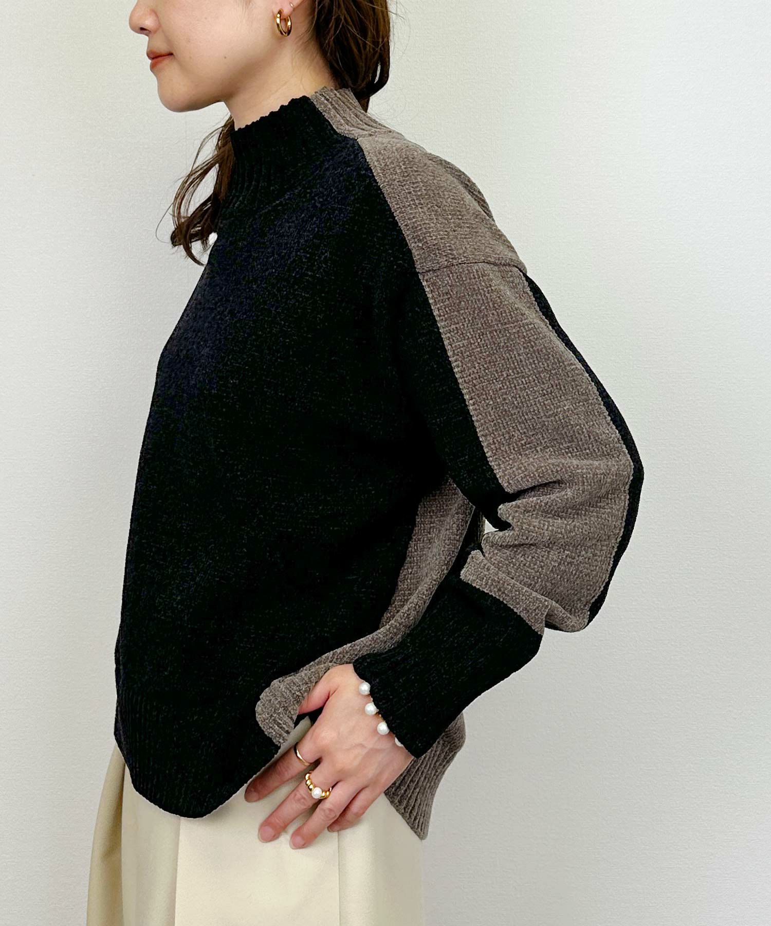model：H164　着用サイズ：M　ブラック