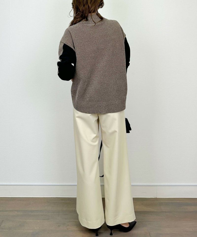 model：H164　着用サイズ：M　ブラック