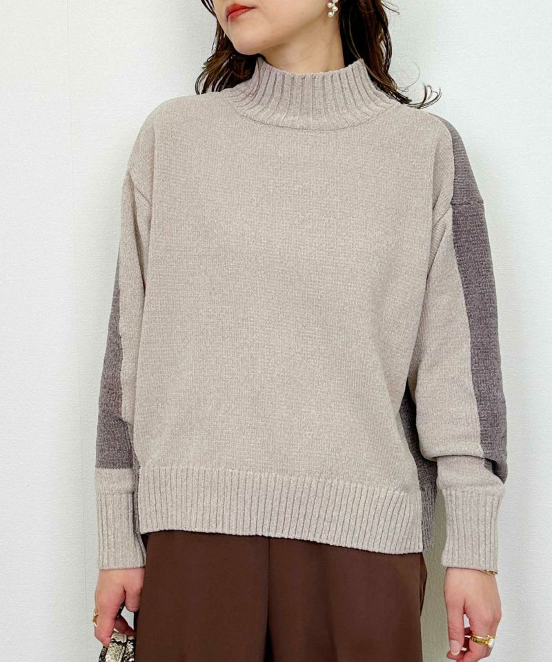 model：H164　着用サイズ：M　ベージュ