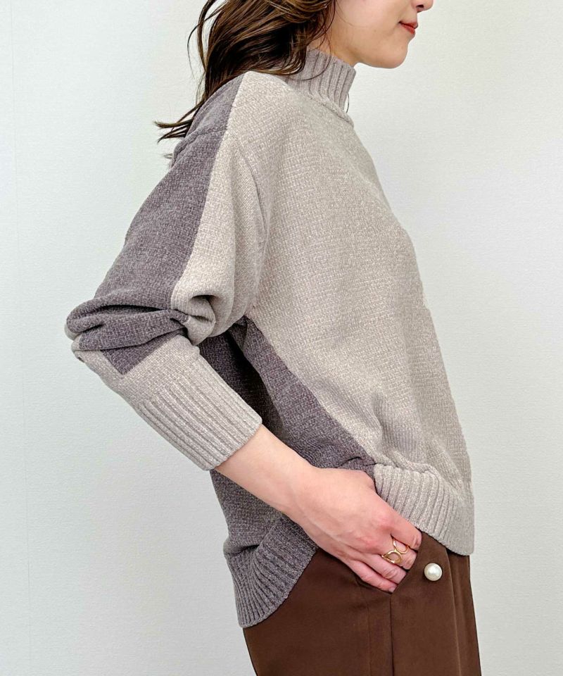 model：H164　着用サイズ：M　ベージュ