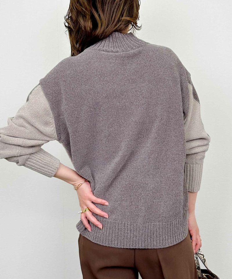 model：H164　着用サイズ：M　ベージュ