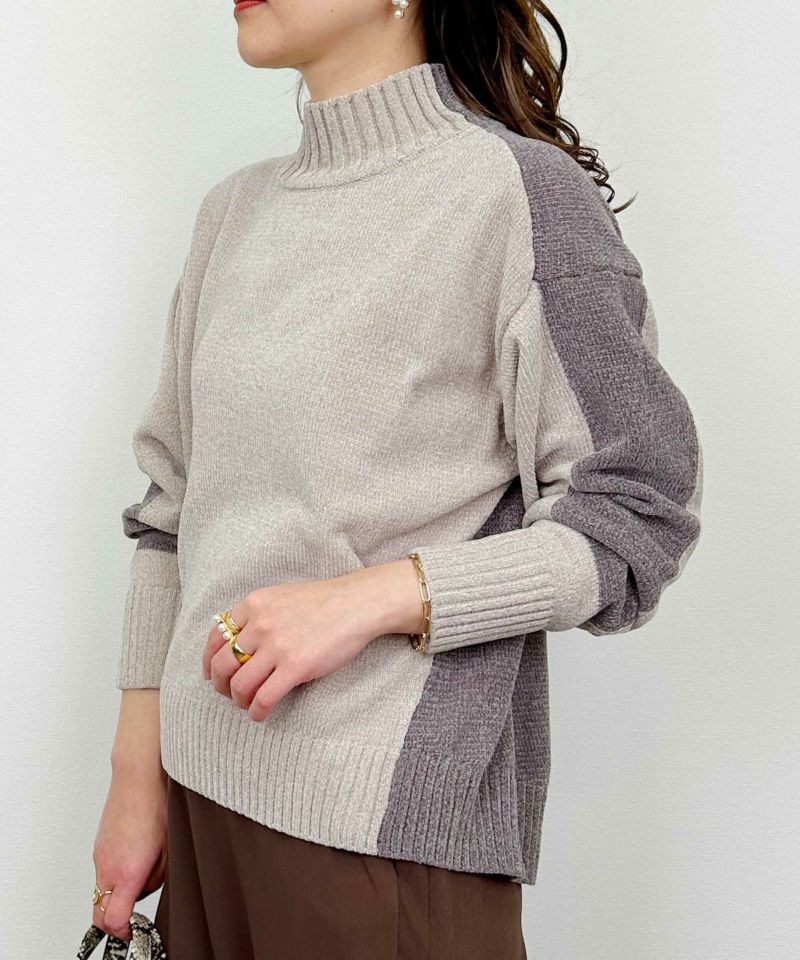 model：H164　着用サイズ：M　ベージュ