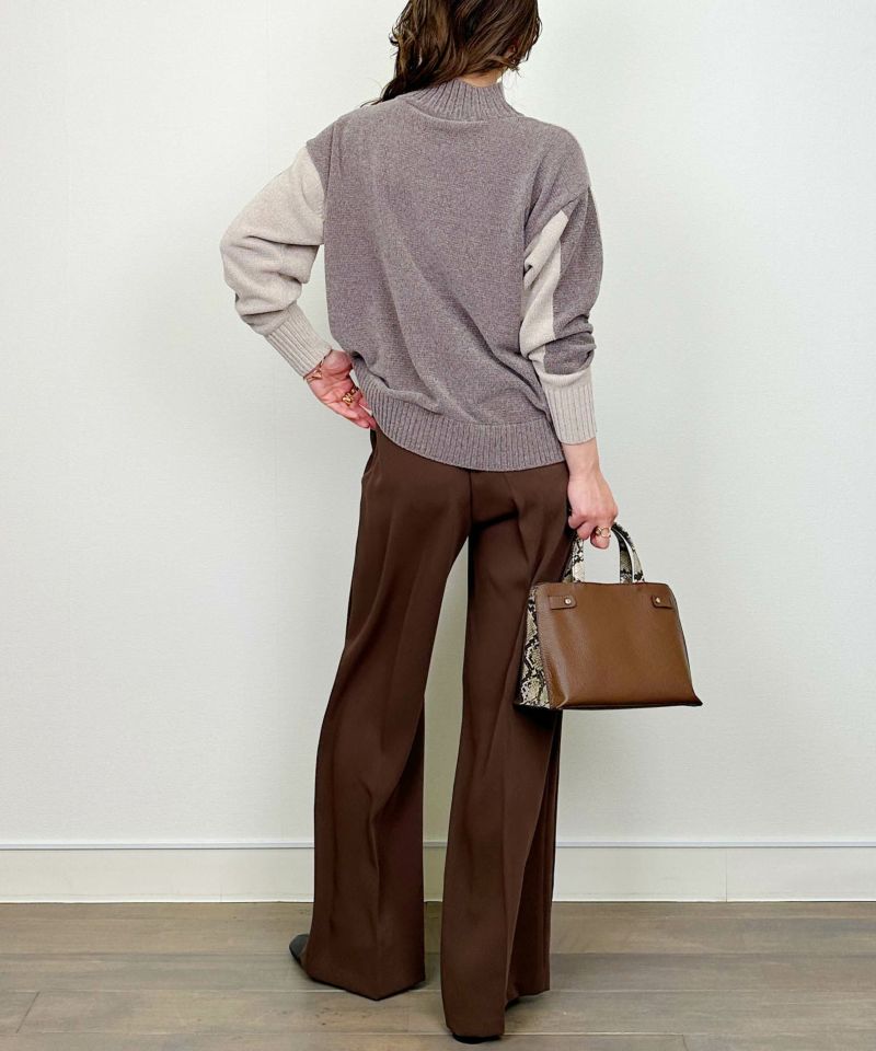 model：H164　着用サイズ：M　ベージュ