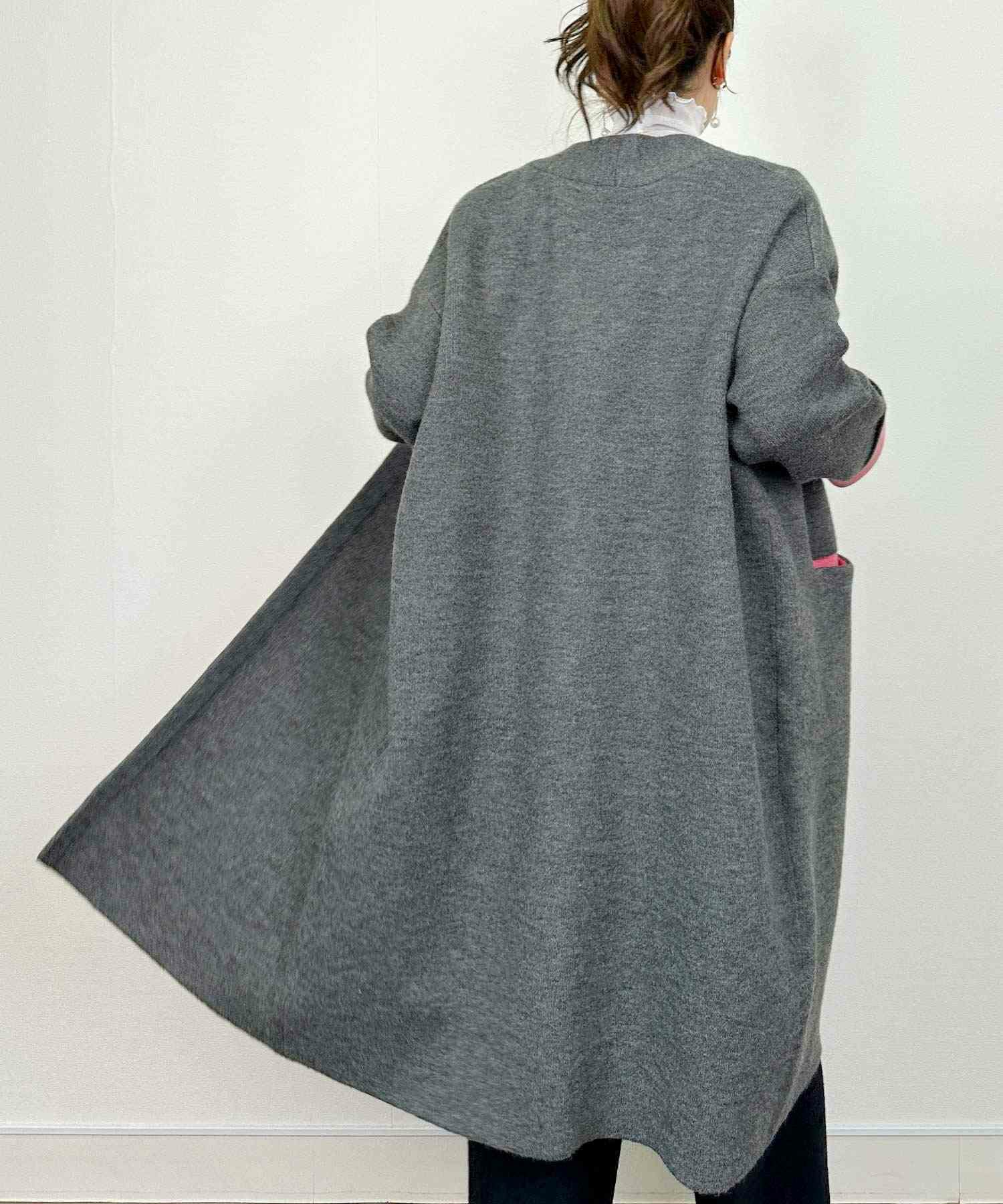 model：H164　着用サイズ：M　ベージュ