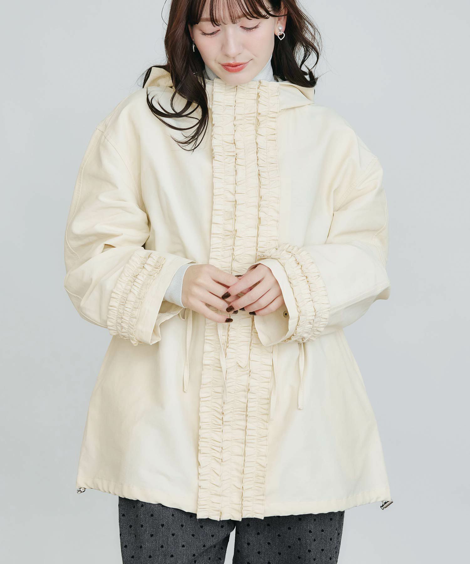 model：H155　着用サイズ：M