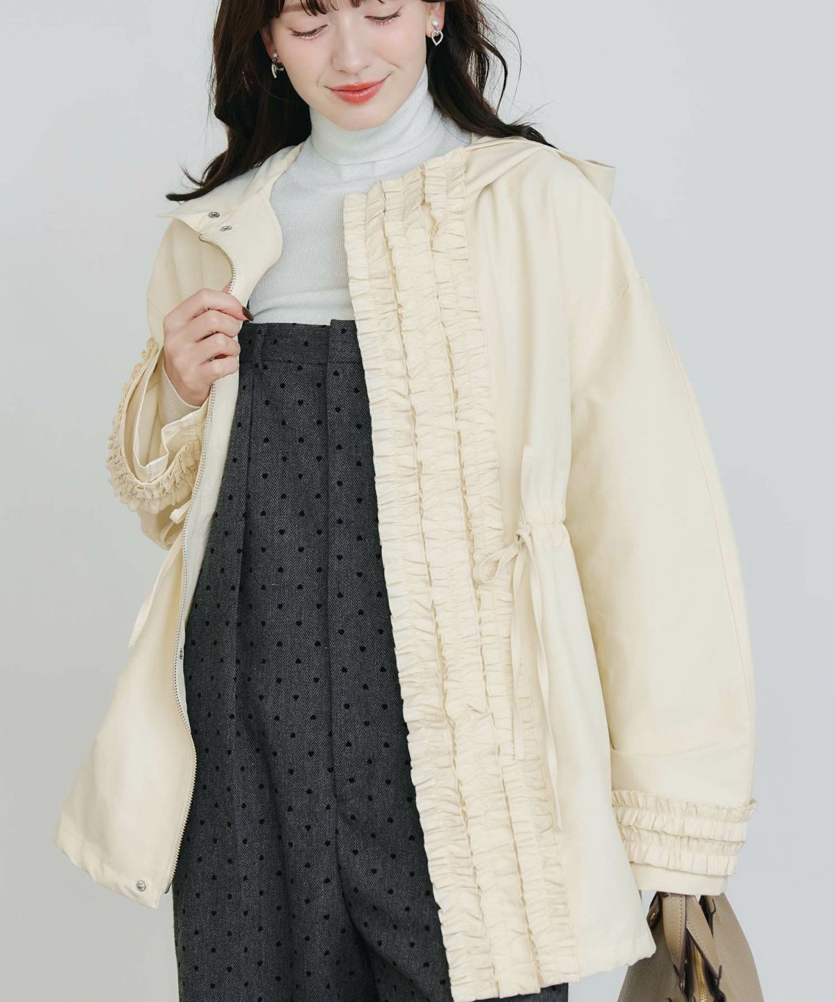 model：H155　着用サイズ：M