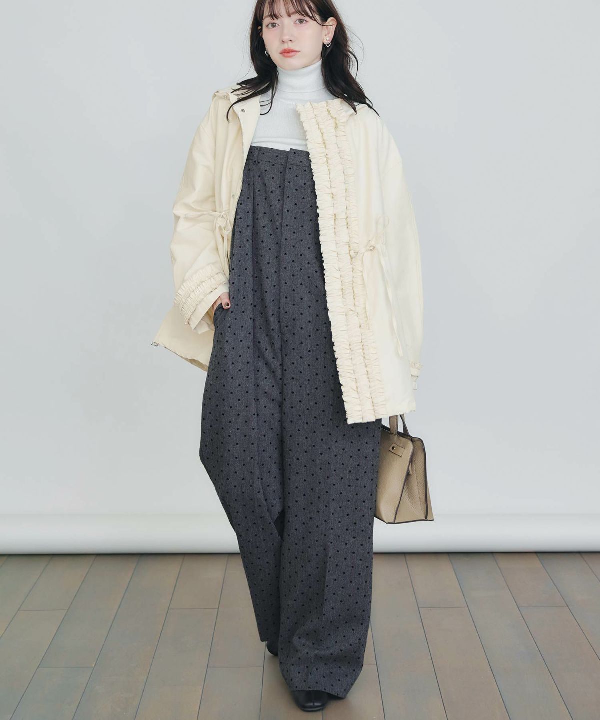 model：H155　着用サイズ：M