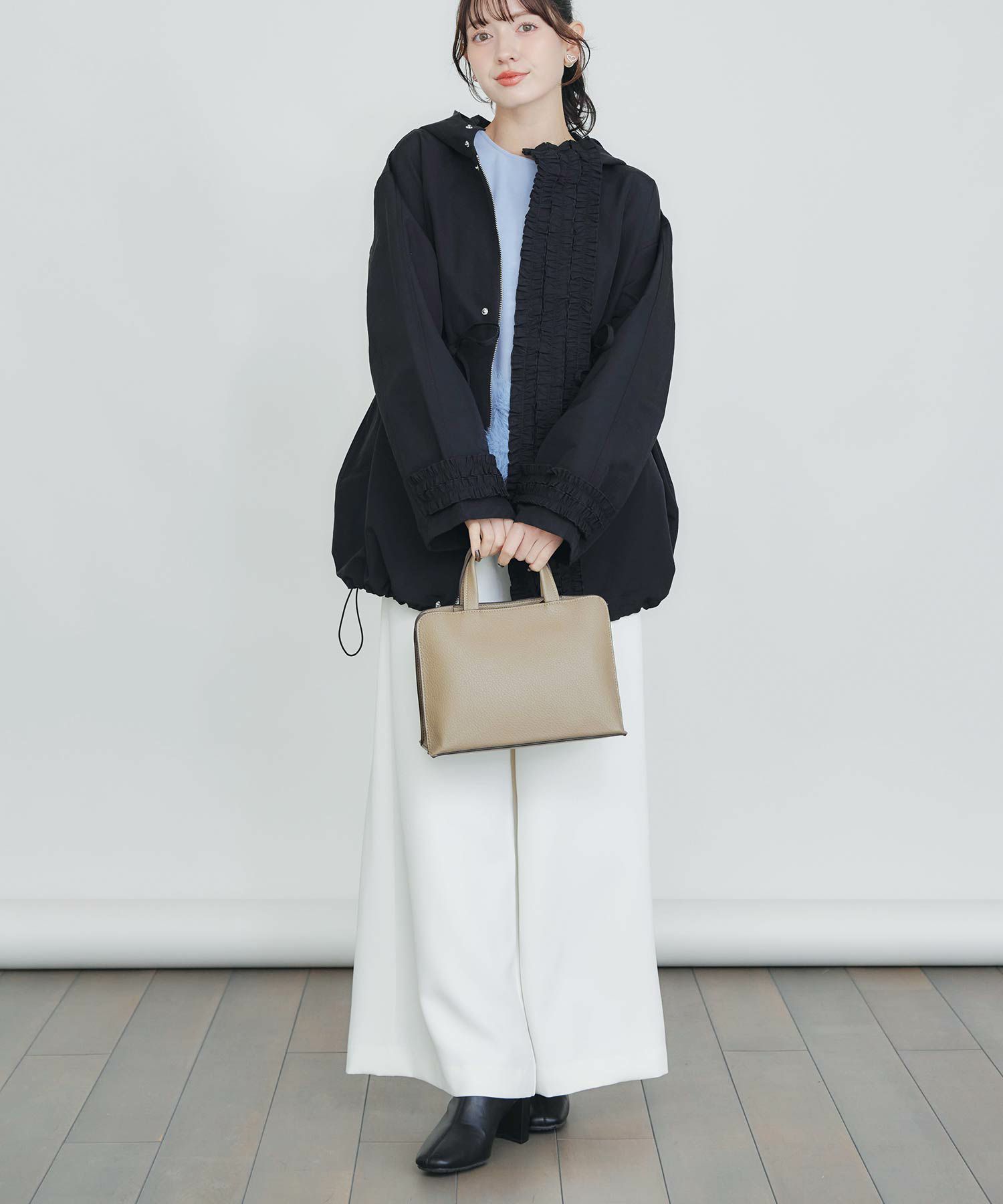 model：H155　着用サイズ：M