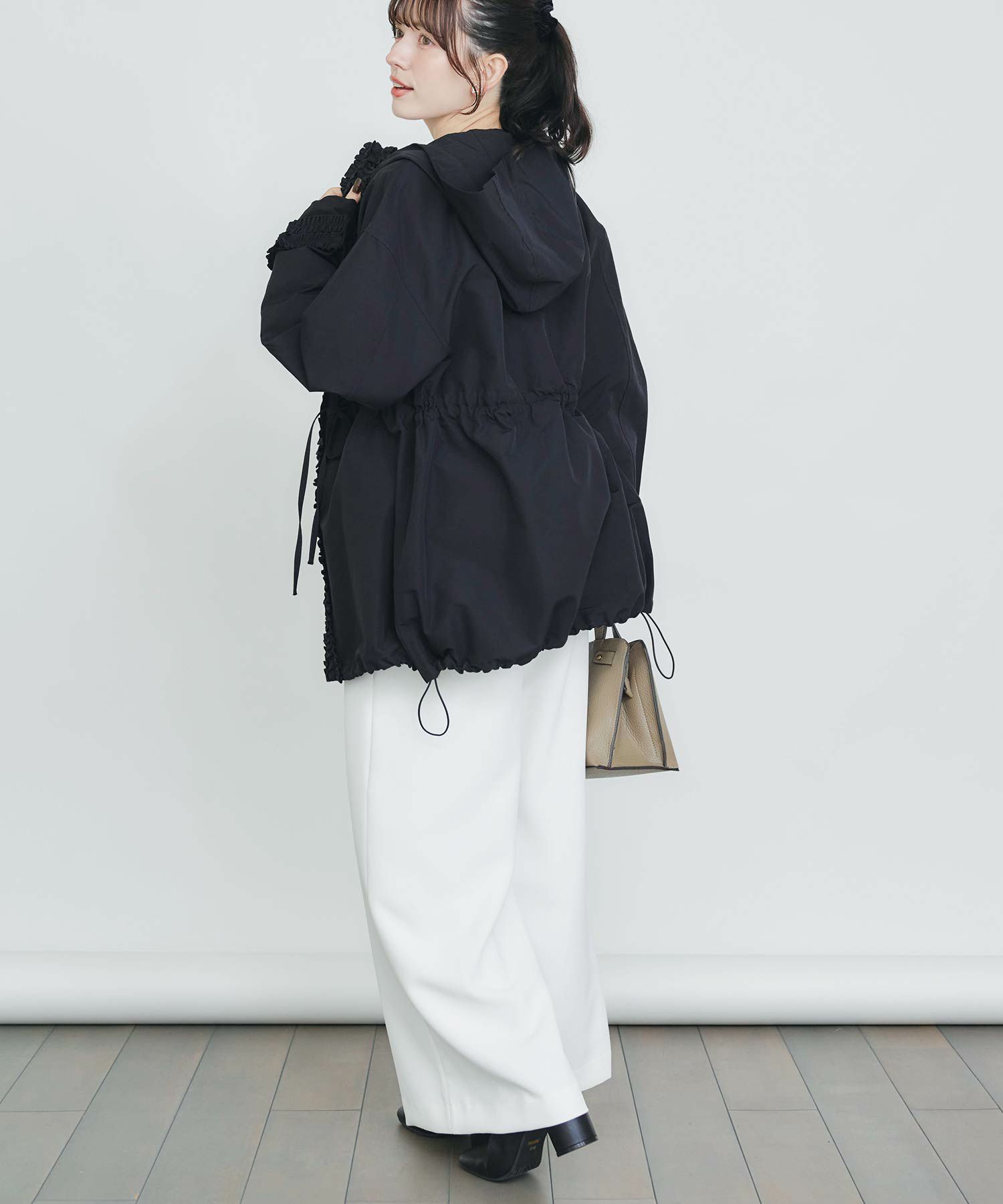 model：H155　着用サイズ：M