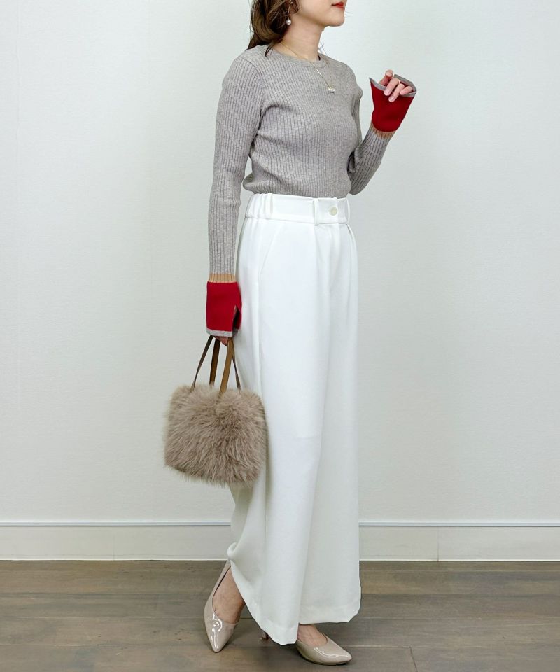 model：H164　着用サイズ：M　グレー