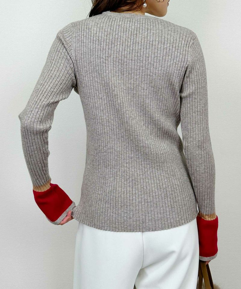 model：H164　着用サイズ：M　グレー