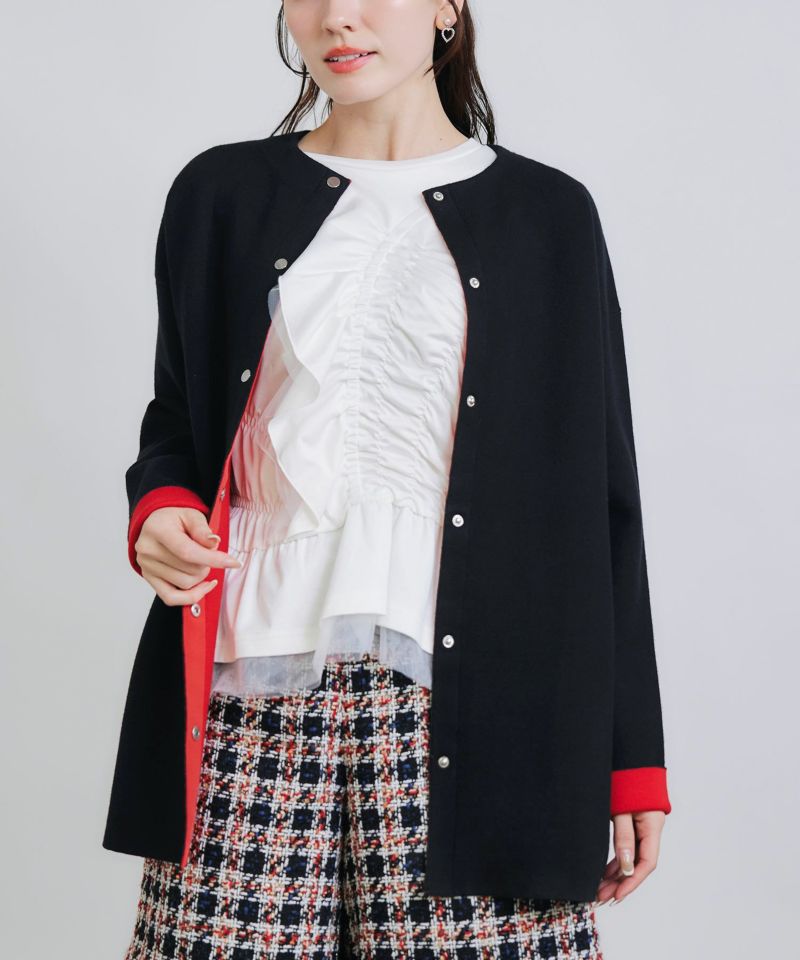 model：H155　着用サイズ：M　ブラック