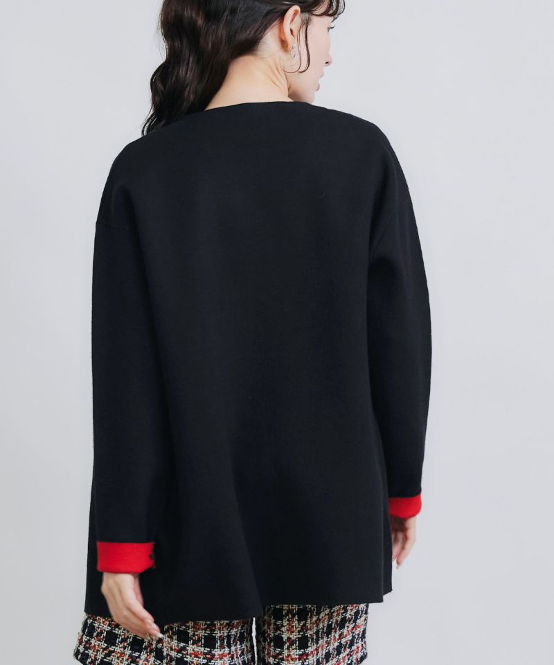 model：H155　着用サイズ：M　ブラック