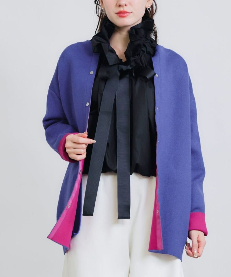 model：H155　着用サイズ：M　ブルー