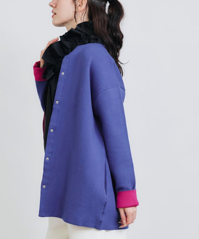 model：H155　着用サイズ：M　ブルー