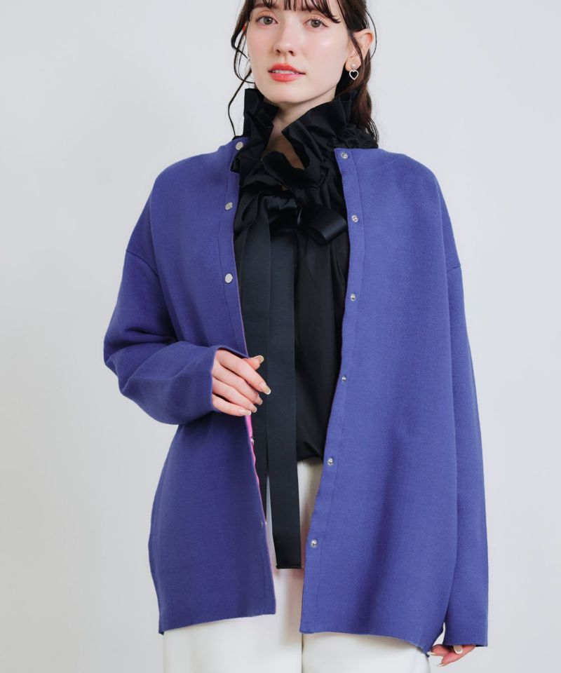 model：H155　着用サイズ：M　ブルー